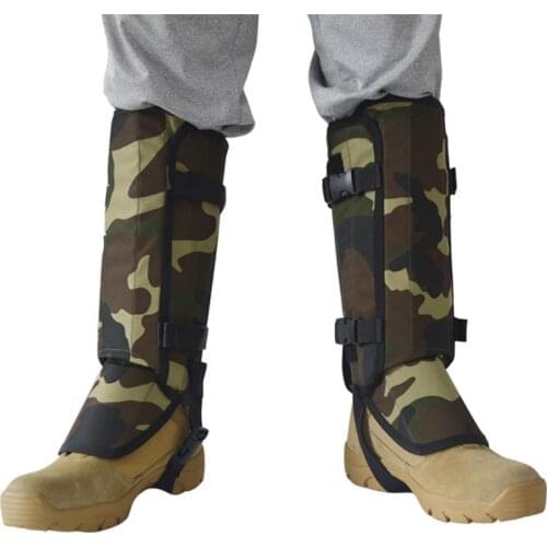 Snake Anti Bite Leg Gaiters Waterproof Adjustable Legging Protection Cover For Outdoor Hiking Camping Climbing Trekking Hunting