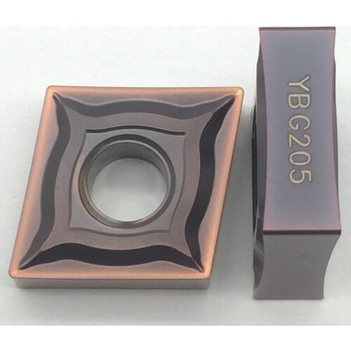 10pcs CNMG120404-EF YBG202 / CNMG431-EF carbide insert turning tools cutter lathe cnc blade