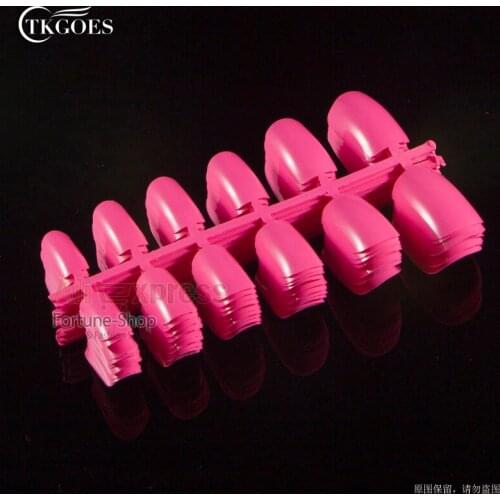 120 Pieces Per Pack Cute Pink Square Full Cover False Nail Tips 10 Sizes With Extra Nr 5 And Nr 6