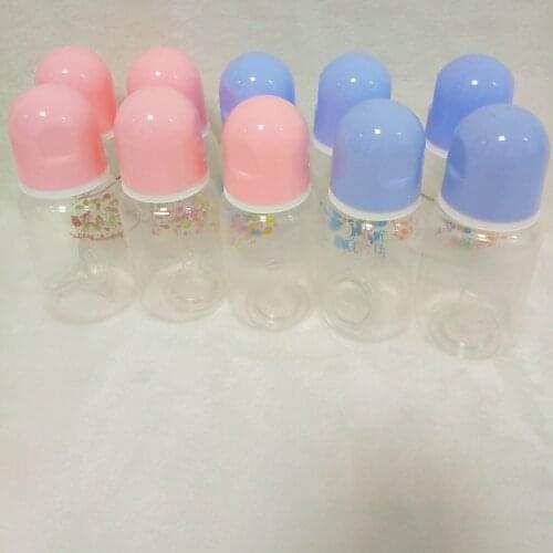 Wholesale 5 pieces / set 125ml accessories DIY silicone reborn baby dolls bottle toys for girls feeding babys nursing bottle