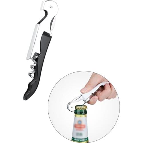 8 Colors Stainless Steel Cork Screw Corkscrew Multifunction Wine Cap Opener Beer Cap Bottle Opener Kitchen Bar Tools Accessories