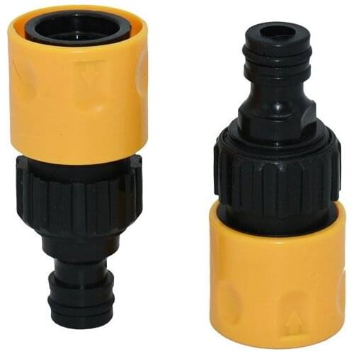 5/8" quick connector Telescopic nipple connector foam pot garden irrigation adapter 20set