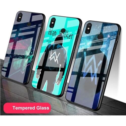 Alan Walker Faded DIY Tempered Glass Phone Case for Redmi 7A 8 9 NOTE 9 8 7 6 Pro Luxury printed cover shell
