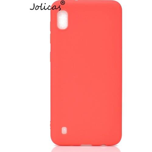 Black Soft Silicone Protector Cases For cellular Samsung A10 Matte Phone Pouch sFor Samsung Galaxy telefoon A10 Coverage Case