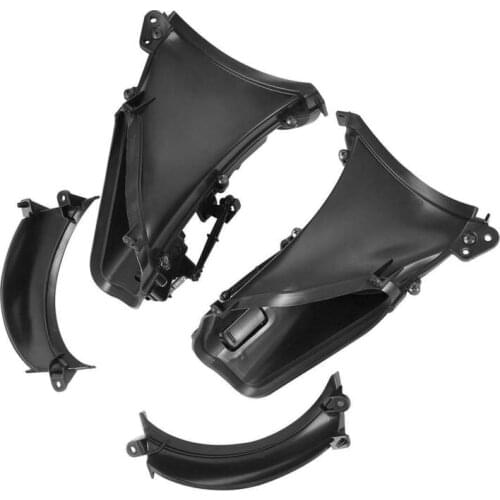 Motorcycle Black Fairing Air Duct For Harley Road Glide 2015-2021 FLTRXS FLTRU ABS Plastic