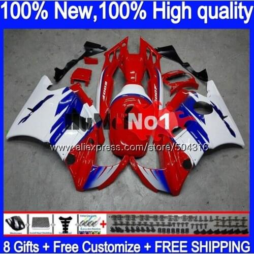 Body +Tank For HONDA CBR600 F3 FS 600CC CBR600FS 95-96 Red White 2MC.100 CBR 600F3 600 F3 CC CBR600F3 1995 1996 95 96 Fairing