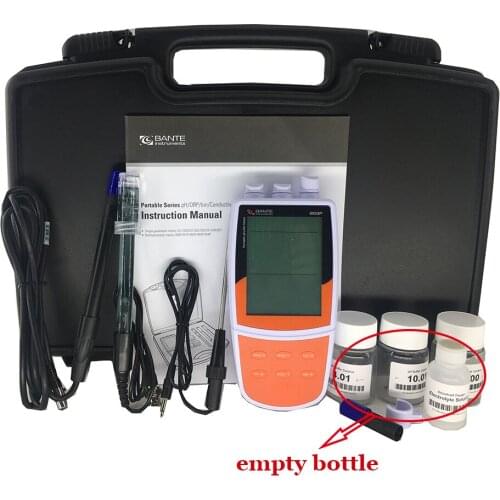 Multiparameter Water Quality Qnalyzer Bante903P Portable pH/ORP/DO Meter With -2.000 to 20.000pH pH Range