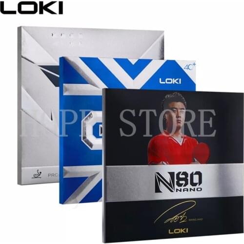 Loki Ping Pong Rubber Professional Pimples-in Table Tennis Rubber T3 N80 GTX Sticky Elastic Fine Control Quick Attack Fine Spin