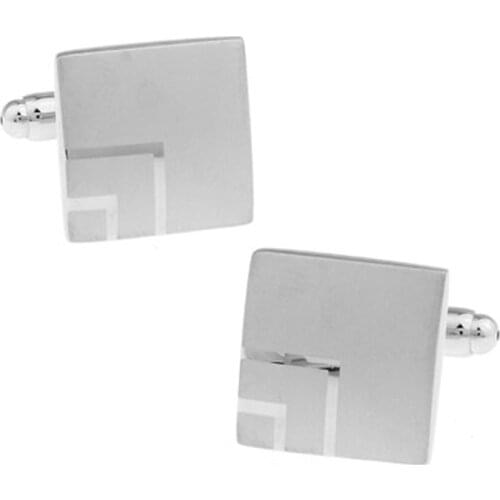 Luxury Men Laser pattern Cufflinks High Quality Lawyer Groom Wedding Cufflinks For Mens Shirt Cuff Links French Jewelry