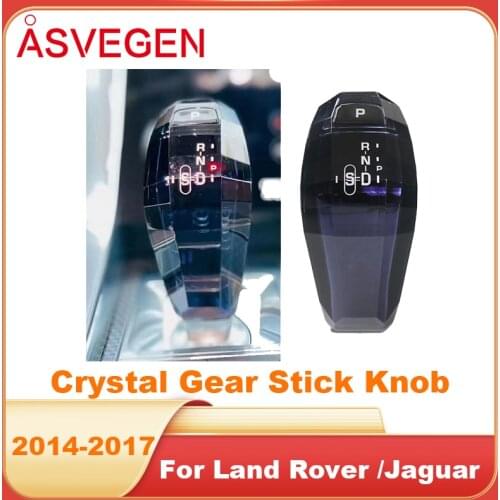 Crystal Gear Stick Knob Handle For Land Range Rover Sports Land Rover Evoque Jaguar XEL Discovery Sports 2018-2022