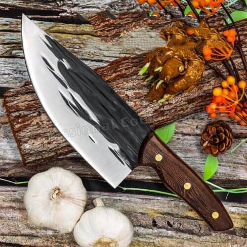 Hand-forged stainless steel meat cleaver household kitchen knife fish slicing knife kitchen cooking knife deboning knife