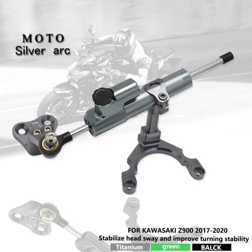 For KAWASAKI Z900 Z 900 2017 2018 2019 2020 CNC Motorcycle Stabilizer Steering Damper Mounting Bracket Support