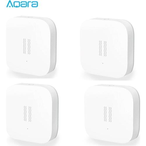 Bundled sales Original Aqara Vibration / Shock Sensor Built In Gyro Motion Sensor Smart Alarm Monitor For Mi Home App
