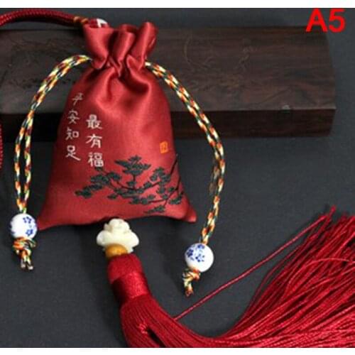 1pc Dragon Boat Festival Small Sachet Purse Empty Bag Fetal Hair Portable
