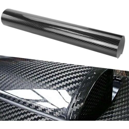 5D Carbon Fiber Car Stickers Vehicle Body Interior Change Color Decorative Film Sticker Waterproof