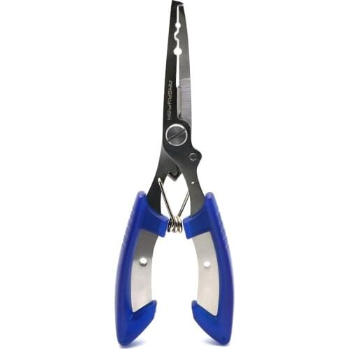 Angryfish High quality material Hot Fishing Tools Steel Fishing Pliers Scissors Line Cutter Useful Tool L1 Blue Black Available