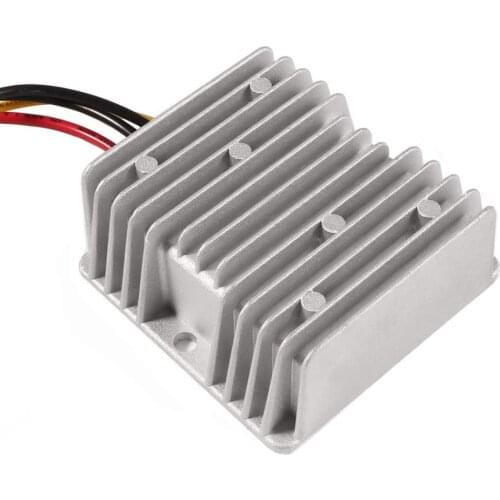 DC Voltage Converter Waterproof Automatic Buck Boost Converter DC-DC 8V-40V to 12V 6A 72W Step down Up Power Supply Regulator