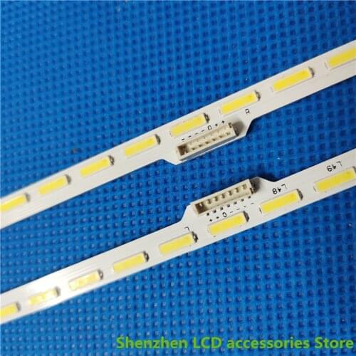 L55M5-AA M155TV T15 T16 T17 64LED 598MM 55 inch use aluminium 100%new LCD TV backlight bar left + right