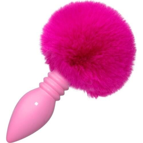 Cute Siliconel Rabbit Tail Anal Plug Bunny Tail Butt Plug Anal Sex Toys for Women Adult Sex Products Jewelry Dildo