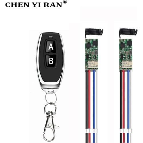 433MHz DC5V6V 12V Mini Relay Remote Control Switch1CH Wireless Controller receiver Transmitter Christmas light stringcontrol DIY