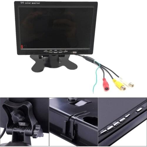 Multi-purpose 7 Inch LCD Monitor 480*234 Resolution Display Adjustable Stand for Different View Angle 23GC