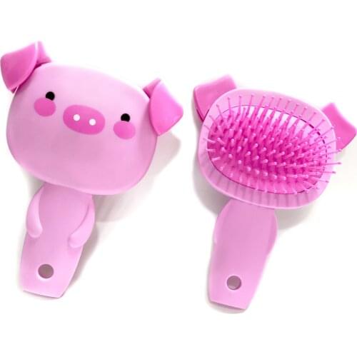Multi Choice Kids Anti-Static Hair Comb For Baby Girls Massage Scalp Hair Accessories Durable Plastic Brush Wholesale
