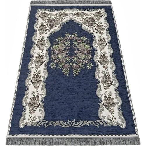 Muslim Prayer Rug, Velvet Prayer Mat, Islamic Gift Set, Sejjadah, Janamaz, Prayer Rug Gift Set