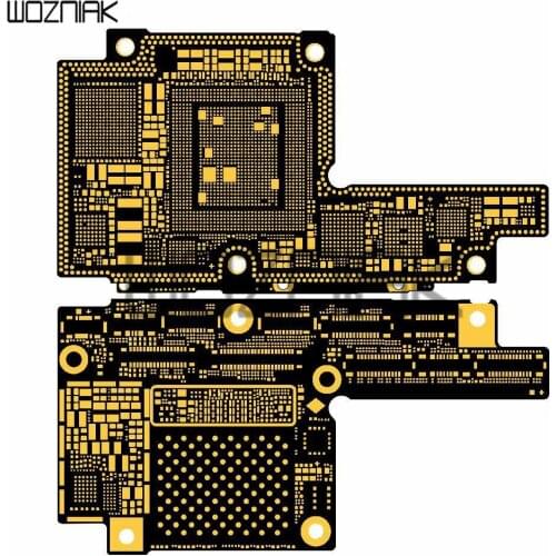 Bare Motherboard Logic Main Board PCB Board Without Spareparts (Intel Version)For iphonex