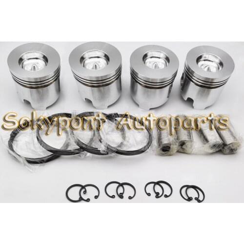 New J05E Cylinder Piston 13216-9270 And Piston Ring Kit For Hi-no Engine Kobelco SK210LC-8 SK270D