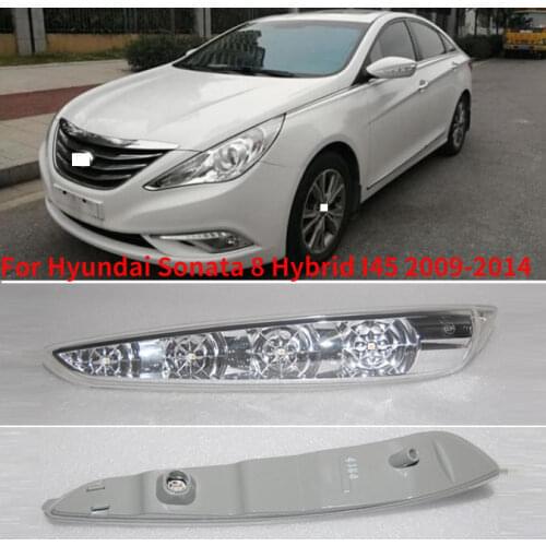 CAPQX Original For Hyundai Sonata 8 8th Hybrid I45 2009-2014 Rearview Mirror LED turn light Side Rear view mirror indicator lamp