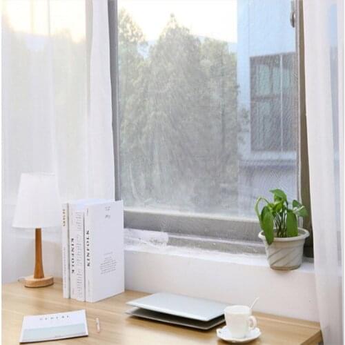 1pcs Insect Window Screen Mesh,Indoor Anti Fly Curtain Tulle Summer Invisible Anti-Mosquito Removable Screen Net