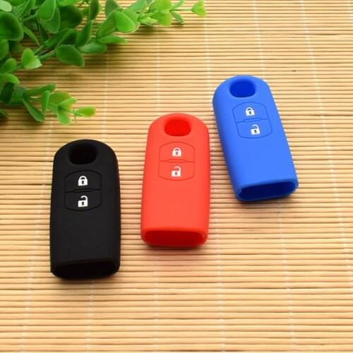 FOR Mazda 2 3 M5 M3 M6 M8 CX5 CX9 MX5 Atenza 2016 smart remote silicone car key fob cover case skin sleeve protect remote holder