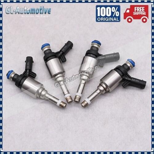 4PCS 06H906036G Fuel Injectors Fits For Audi A3 A4 A5 Q5 VW Beetle Passat Jetta EOS GTI
