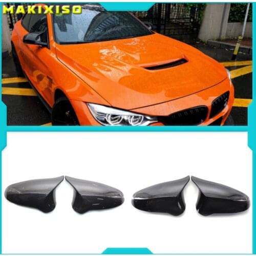 Carbon Mirror Cover for BMW M3 M4 F82 F83 F80 Replacement Rearview Side Mirror Cover Only Left Hand Drive