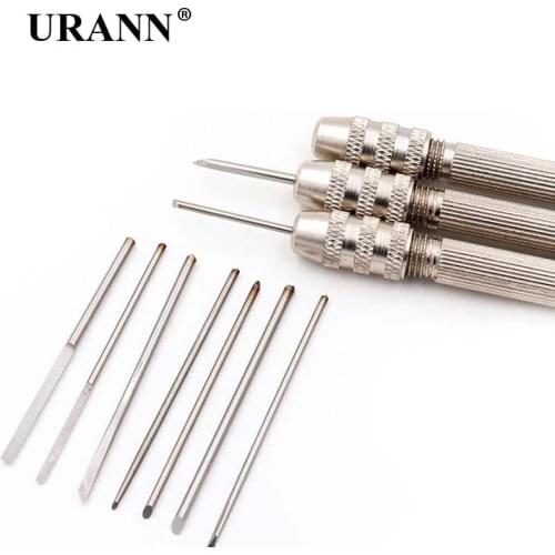 URANN 1pcs Olive Carving Knife Manual Nuclear Wood Carving Knife Nuclear Eagle Peach Carving Tool