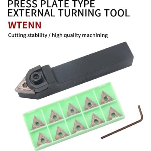 External Turning Tools WTENN WTENN1616/2020/2525/3232 CNC Holder Lathe Cutting Tool holder for TNMG16 Carbide Insert