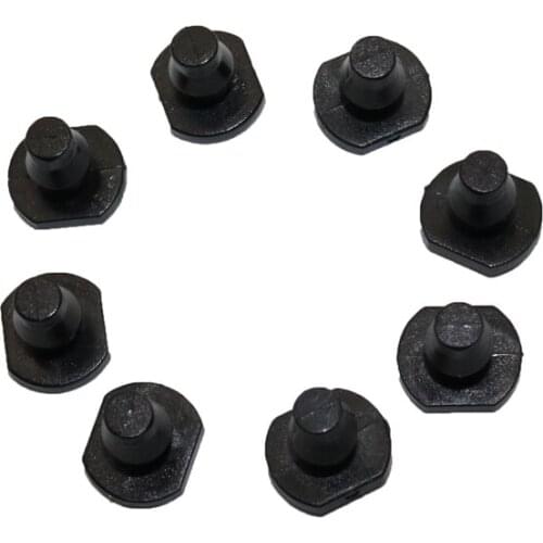 50pcs 4mm Irrigation End Plug Garden Irrigation System 1/4 In Hose Closure 4 / 7mm Plug Gardening Tool Accessories