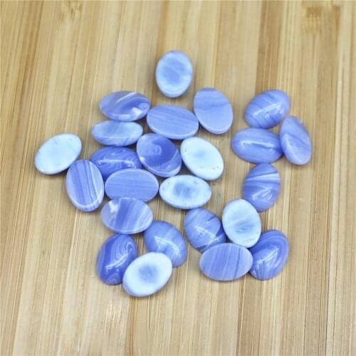 10x14MMOpal/Quartz/Rhodonite/Tigereye/Sodalite/Lapis/Stone/Sandstone/Aventurine/Carnelian Stone Oval Cabochon CAB GEM 30PCS