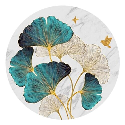5D DIY Daimond Painting Cross Stitch Ginkgo Biloba Plant Diamond Mosaic Non Full Square Rhinestones Embroidery Home Decor Gift