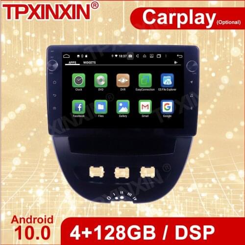 2 Din Car Android Stereo Receiver For Peugeot 107 Toyota Aygo Citroen C1 2005 2006 2007 2008 2009 2010 2011 2012 2013 2014 Unit