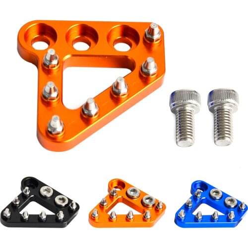 Rear Brake Pedal Step Plate Tip For KTM 85 125 150 200 250 350 450 500 SX SXF EXC EXCF XC XCF XCW XCFW Husqvarna Husaberg Beta