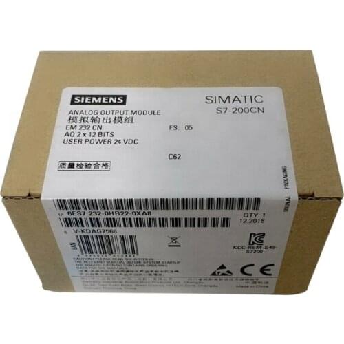 Huge inventory S7-200CN digital module EM223 6ES7232-0HB22-0XA8 plc switch module