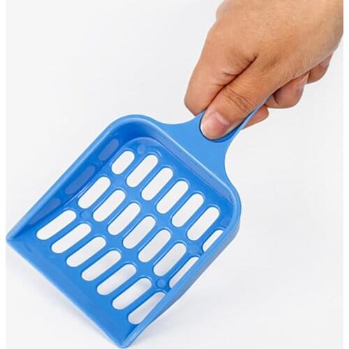 Plastic Cat Litter Scoop Pet Sand Waste Scooper Shovel Hollow Cleaning Tool