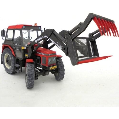 Zetor 7745 1:32 Tractor,4 Tools To Choose From,Folding Cutting 3D Paper Model Papercraft DIY Adult Handmade Craft Toys ZX-022 23