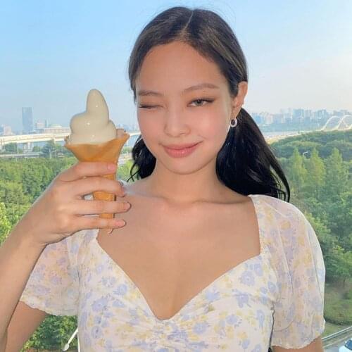 Summer Women Flowers Jennie Same Tops Sexy Casual Short Sleeve Straps V Neck Bandage Slim Cropped Shirt Boho Floral Pullover