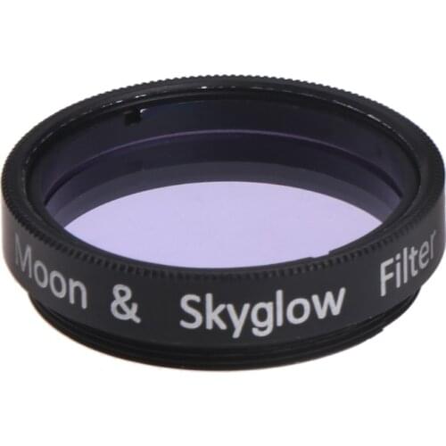 1.25 inch Moon and Skyglow Filter for Astromomic Telescope Eyepiece Ocular Metal Frame Optical Glass