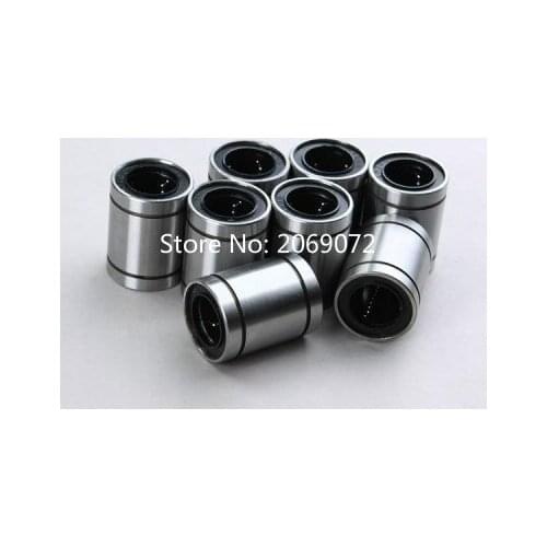 10pcs LM8SUU 8mm Linear Ball Bearing Bush Bushing 8X15X17MM