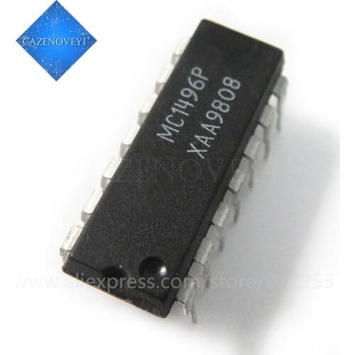 10pcs/lot MC1496P MC1496 DIP-14 balanced modem In Stock