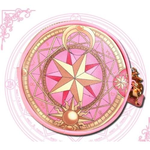 10 pieces Sakura magic card girl purse 2021 bag lovely coin purse wholesales