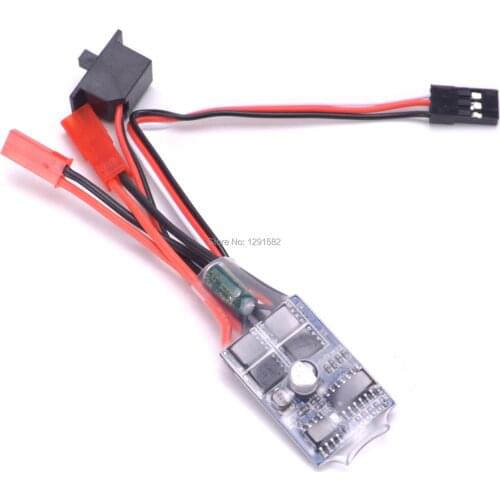 30A ESC Brushed ESC without / with Brake Motor Electric Speed Controller for DIY Mini RC Car Boat Tank